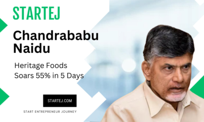 Chandrababu Naidu - Heritage Foods Soars 55% in 5 Days