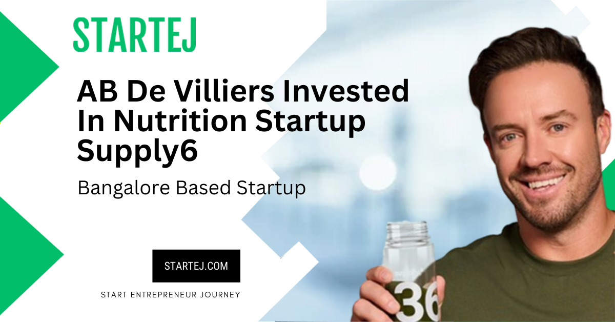 AB De Villiers Invested In Nutrition Startup Supply6